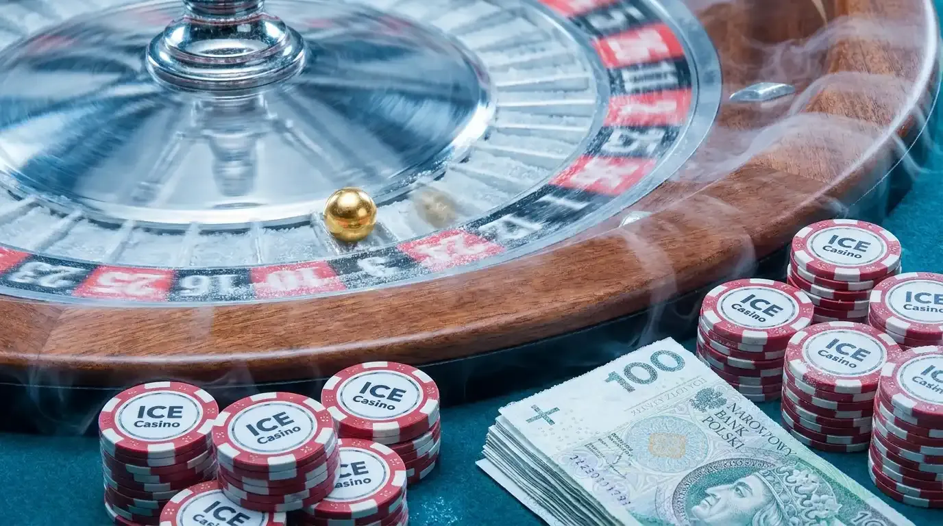 Ball bouncing on roulette wheel